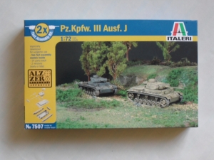 ITALERI 1/72 7507 Pz.Kpfw III Ausf.J FAST ASSEMBLY